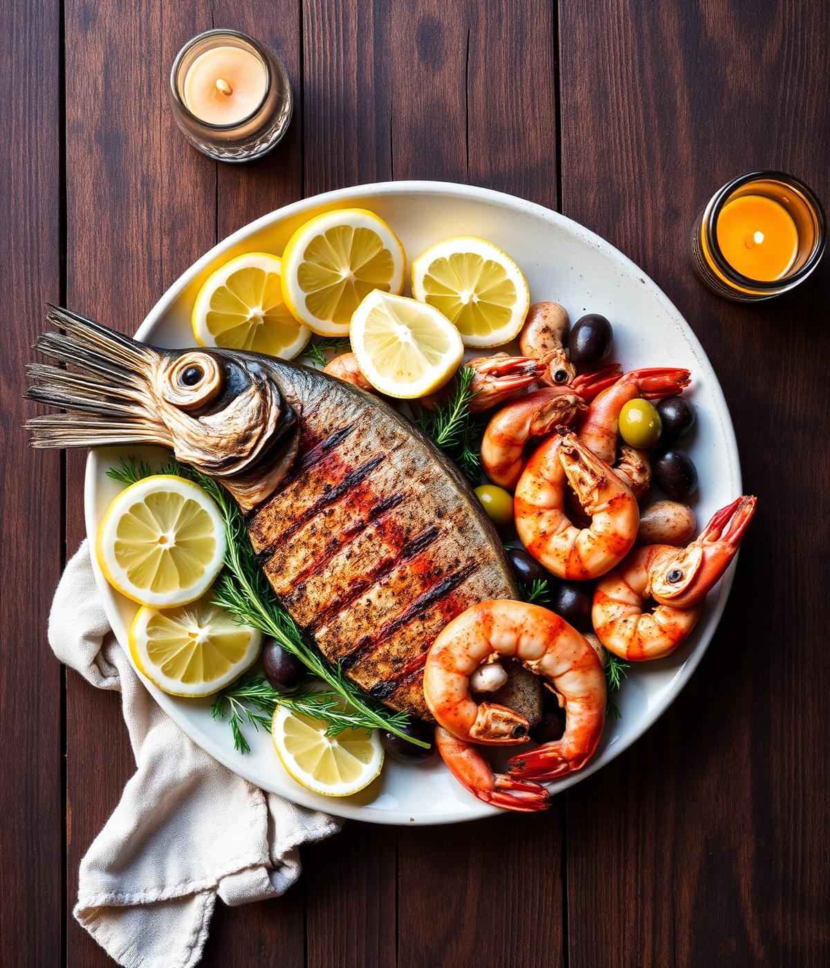 Plateau de fruits de mer méditerranéen